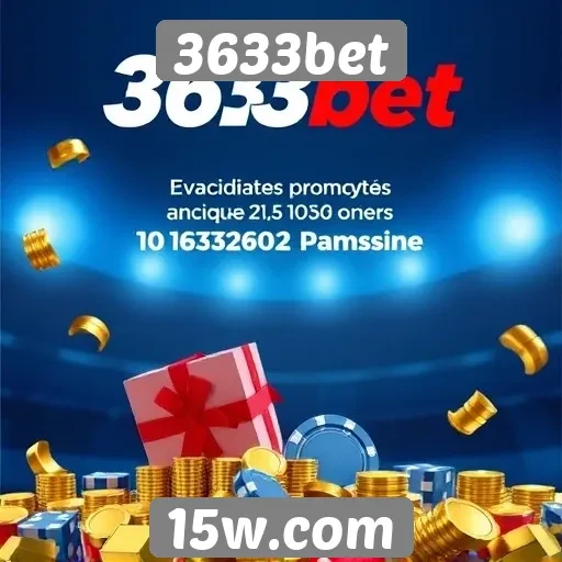 Promoções e bônus oferecidos pelo 3633bet